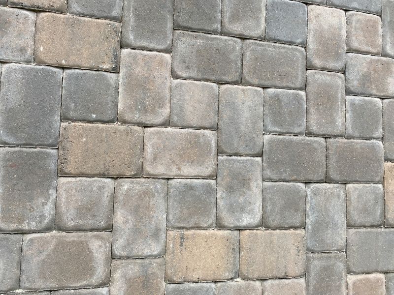 Close-up of Paver Patterns